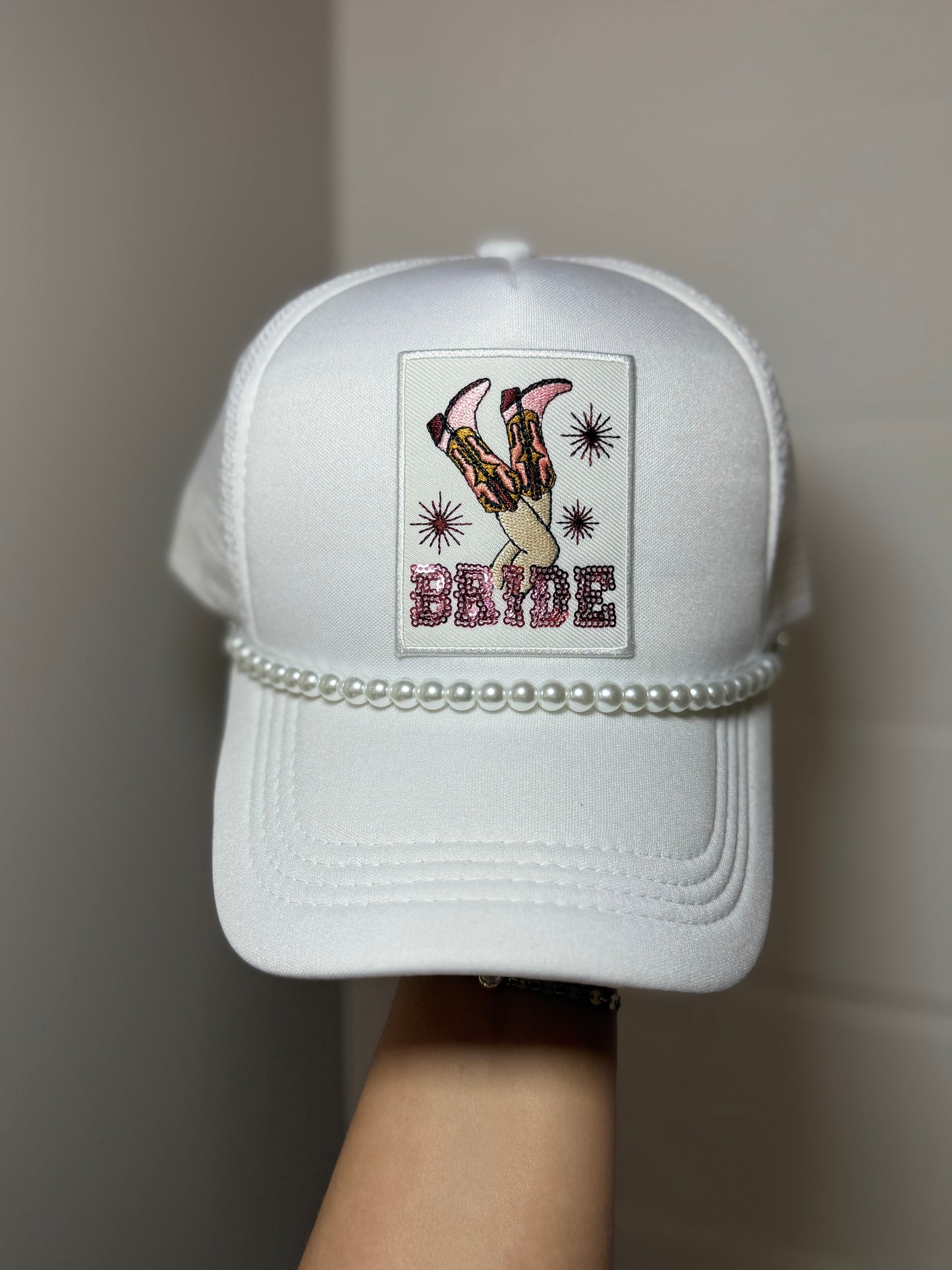Cowgirl Bride Trucker Hat