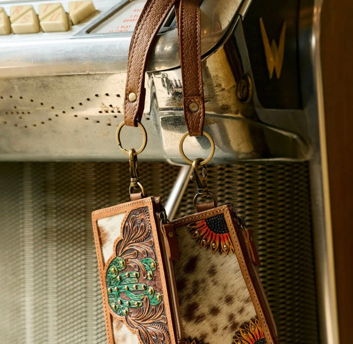 Sunflower Card holder wristlet