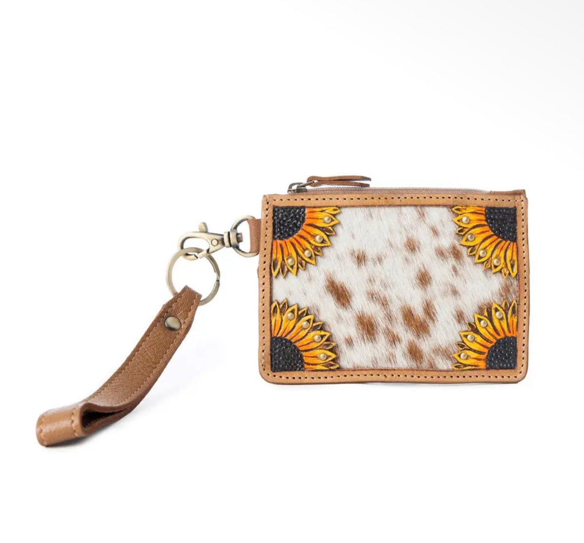 Sunflower Card holder wristlet