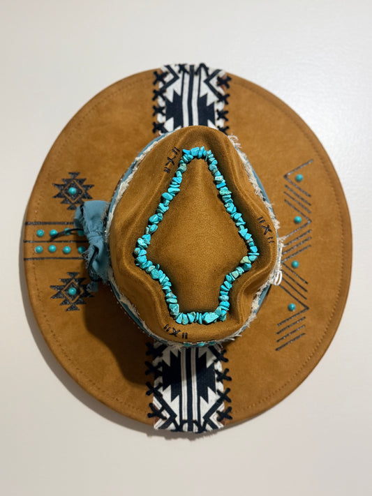 Arrows Out Wide Brim Hat