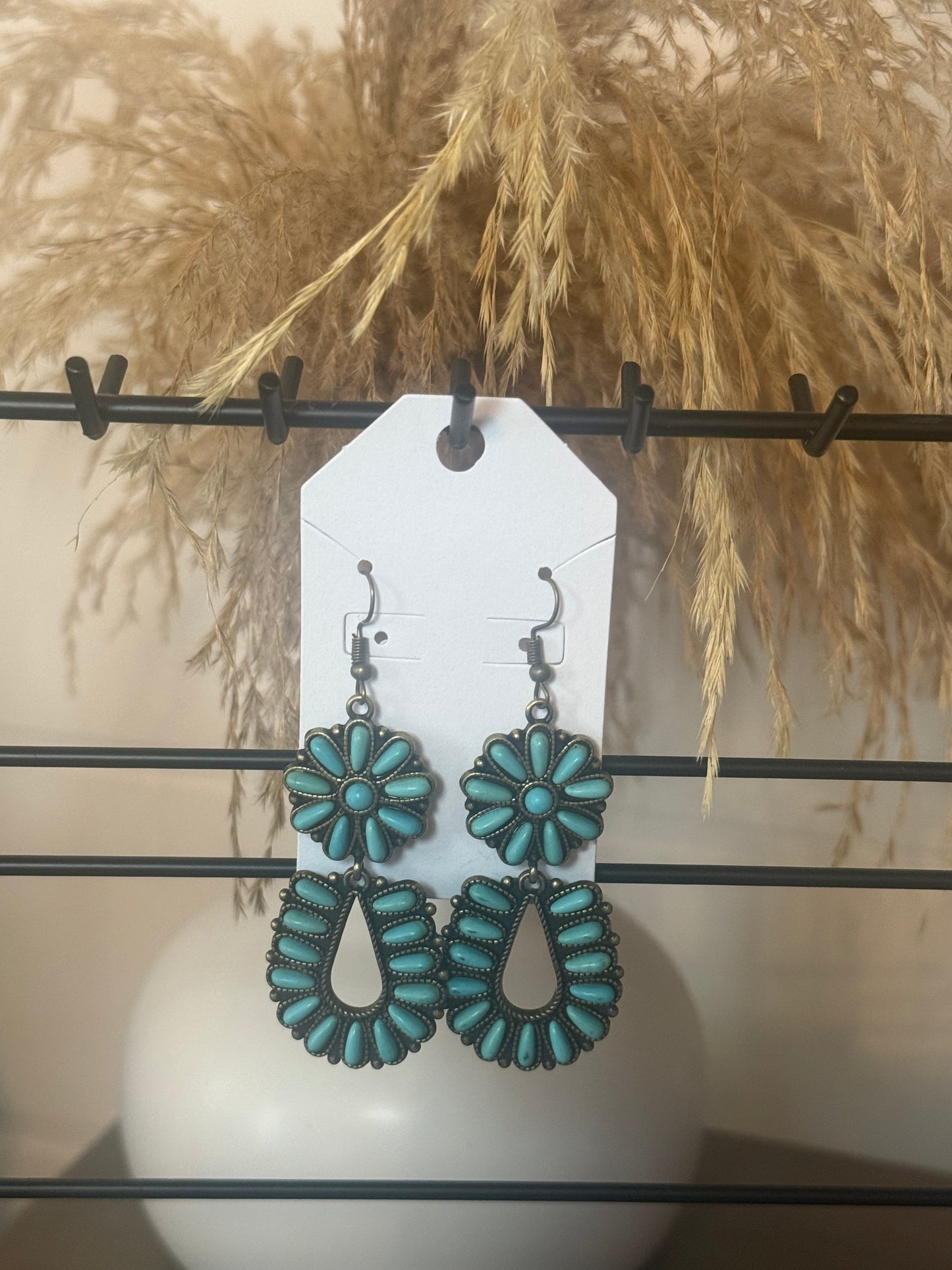 Turquoise Junkie Earrings