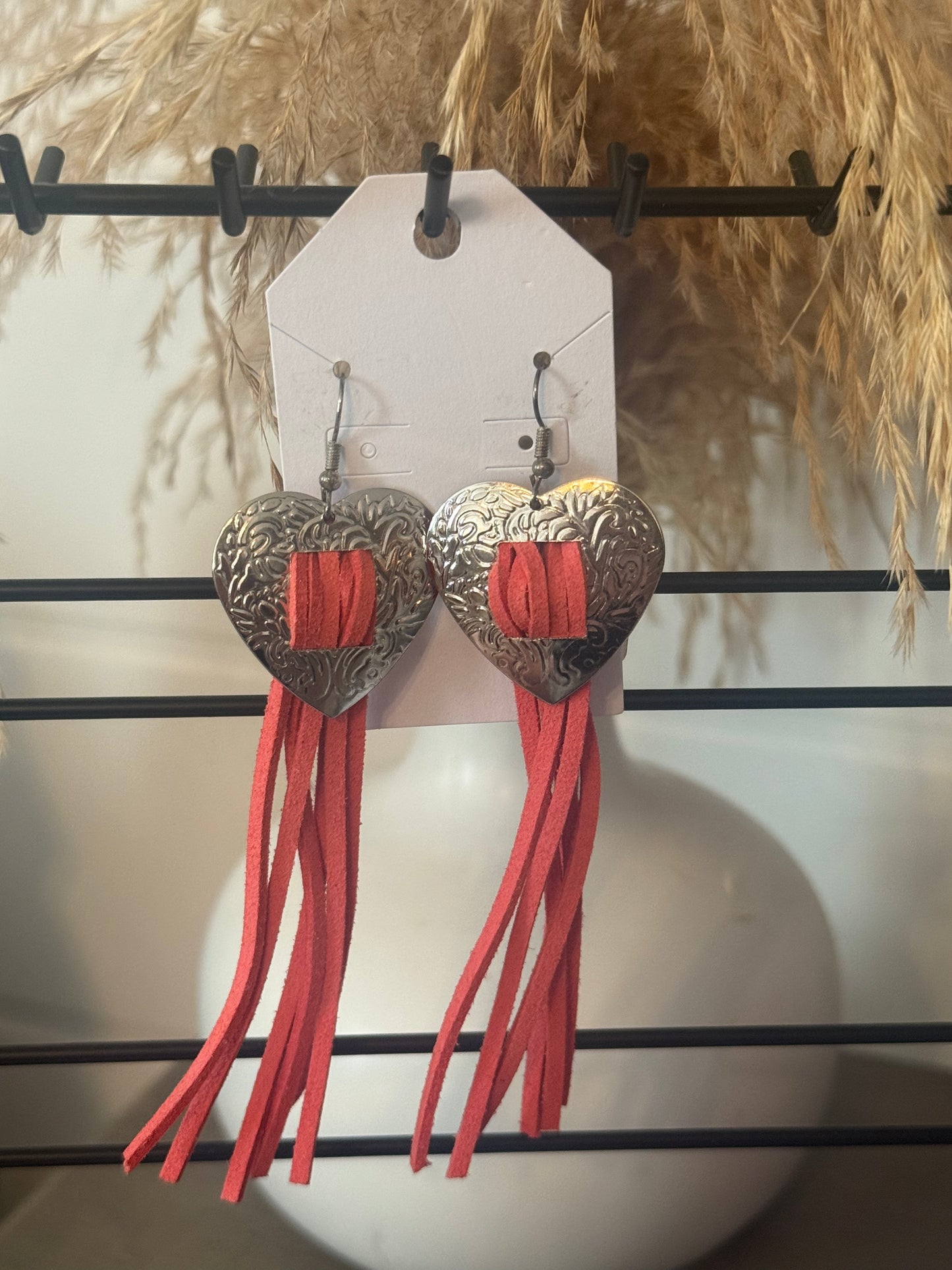Sweetheart Concho Earrings